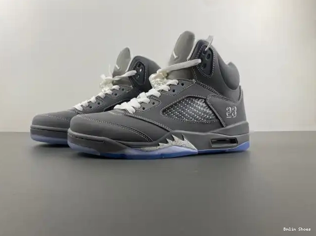 Bmlin Shoes Air Retro Wolf Grey Jordan 5 136027-005 0623
